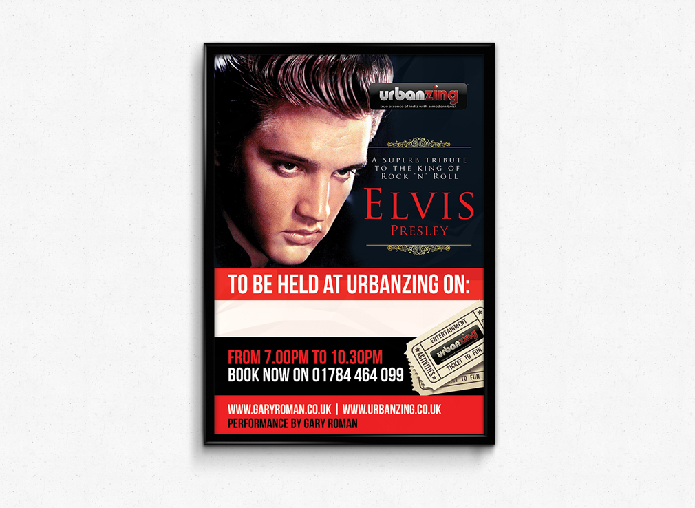 Mockup 6 - Elvis Poster